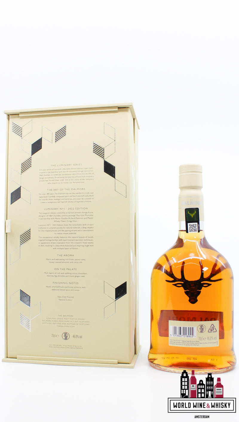 Dalmore Luminary No 1 - 2022 Edition 46.8% (1 of 15.000) - WORLD WINE WHISKY 