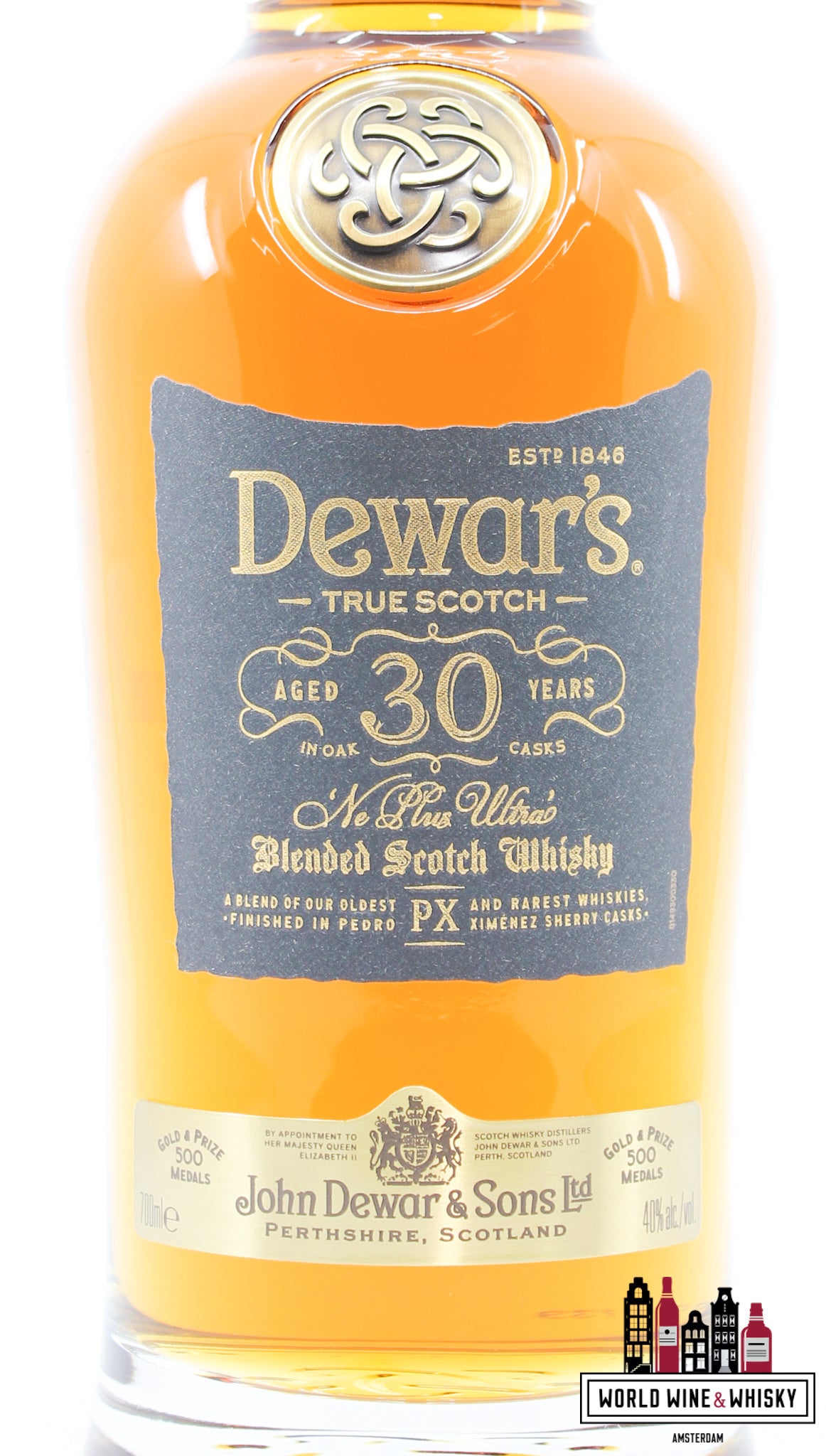 Dewar's 30 Years Old 2015 - True Scotch - Ne Plus Ultra - Global Travel Exclusive 40% - WORLD WINE WHISKY 