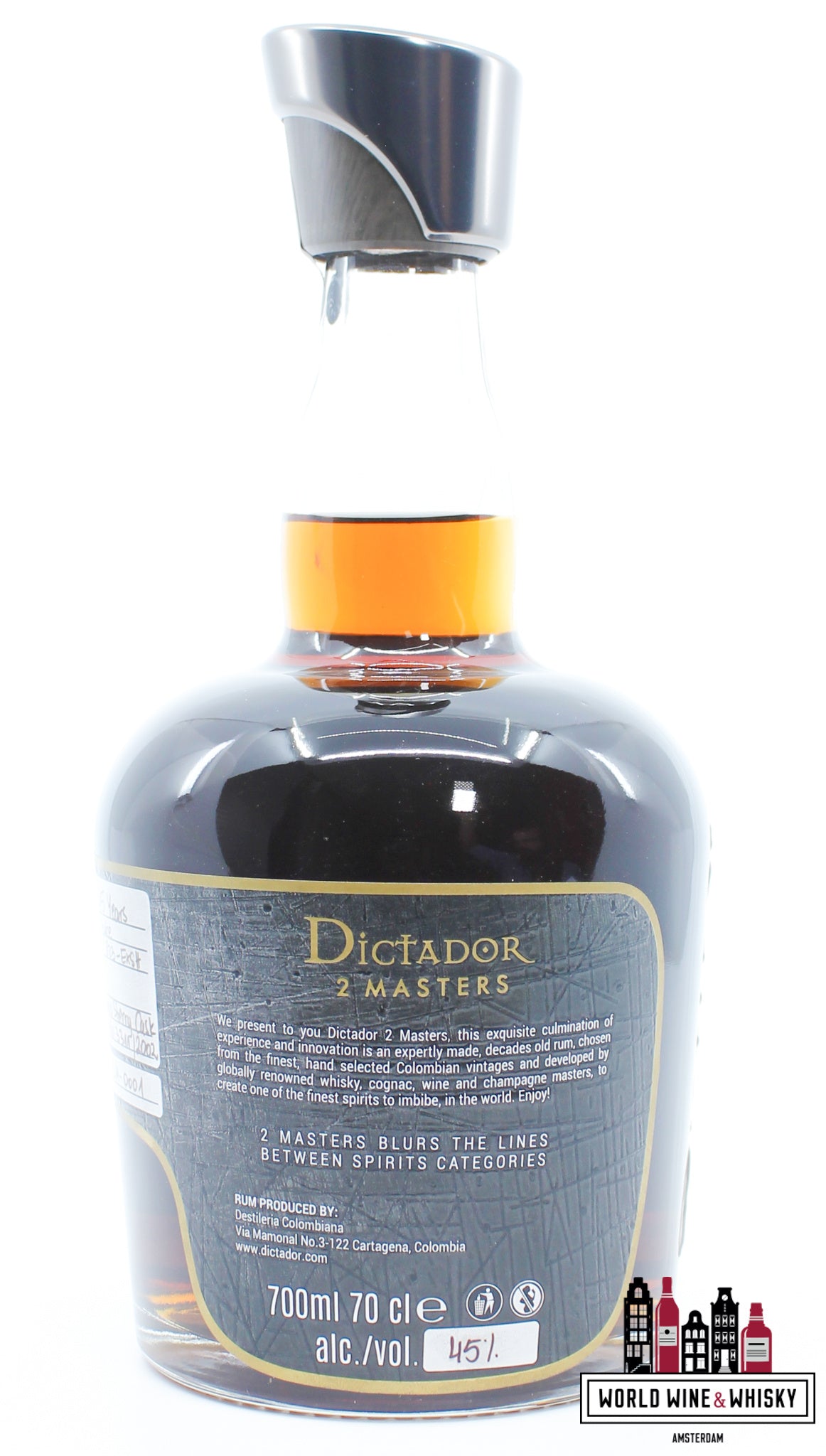 Dictador 2 Masters 45 Years Old 1972 - Batch 72-232 45% (1 of 378) - WORLD WINE WHISKY 