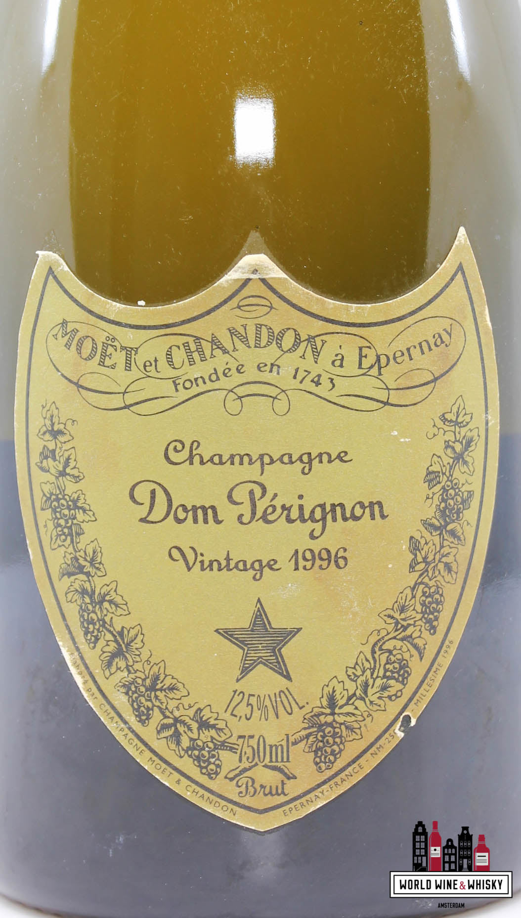 Dom Perignon 1996 Vintage - Champagne Brut - WORLD WINE WHISKY 