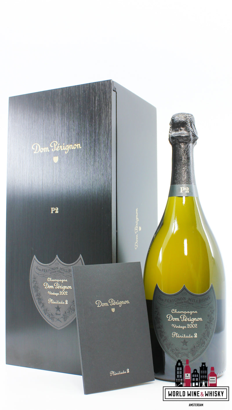 Dom Perignon 2002 Vintage P2 Plénitude 2 - Champagne Brut (in luxury giftbox) - WORLD WINE WHISKY 