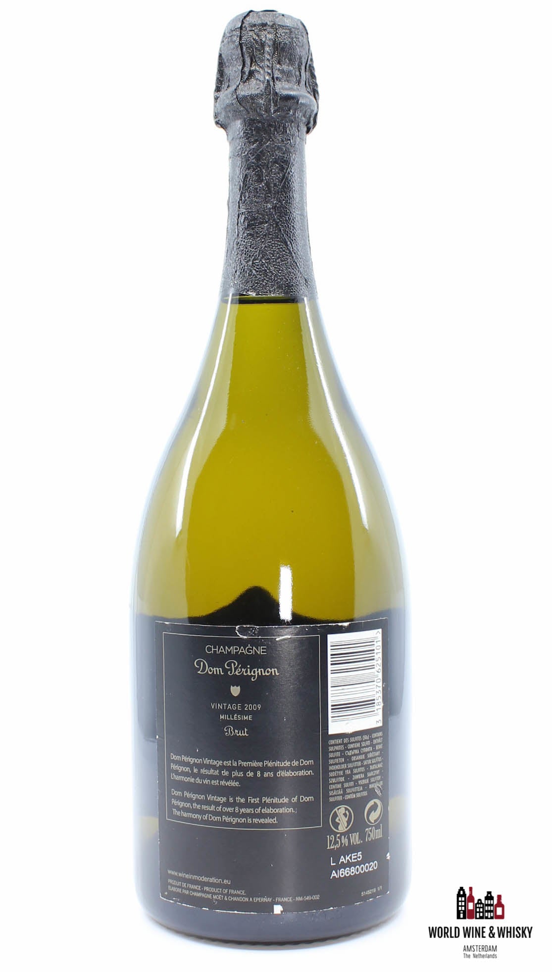 Dom Perignon 2009 Luminous Champagne Vintage Brut (LED Light) - WORLD WINE WHISKY 
