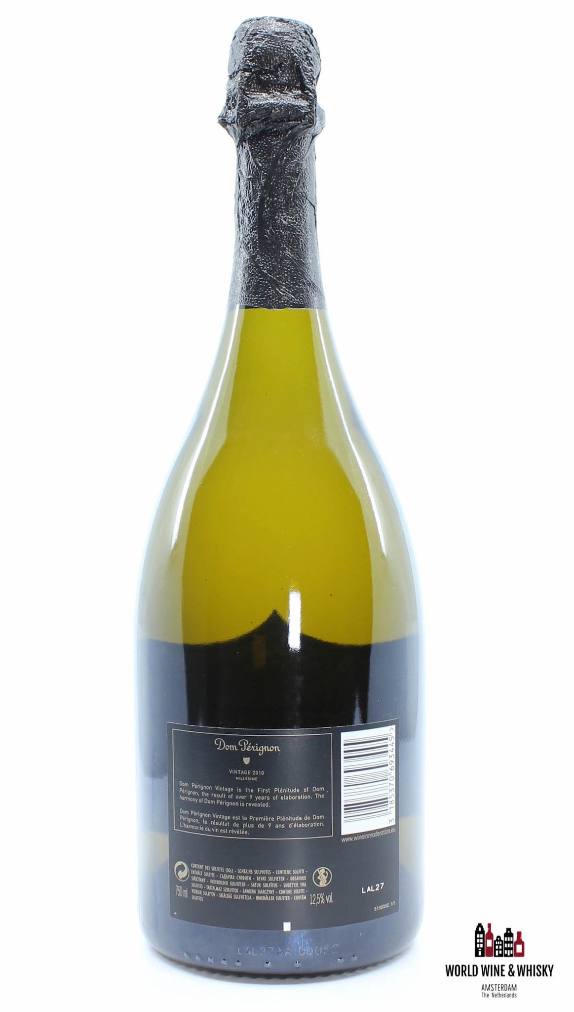 Dom Perignon 2010 Vintage - Champagne Brut 12,5% (92 Parker Points