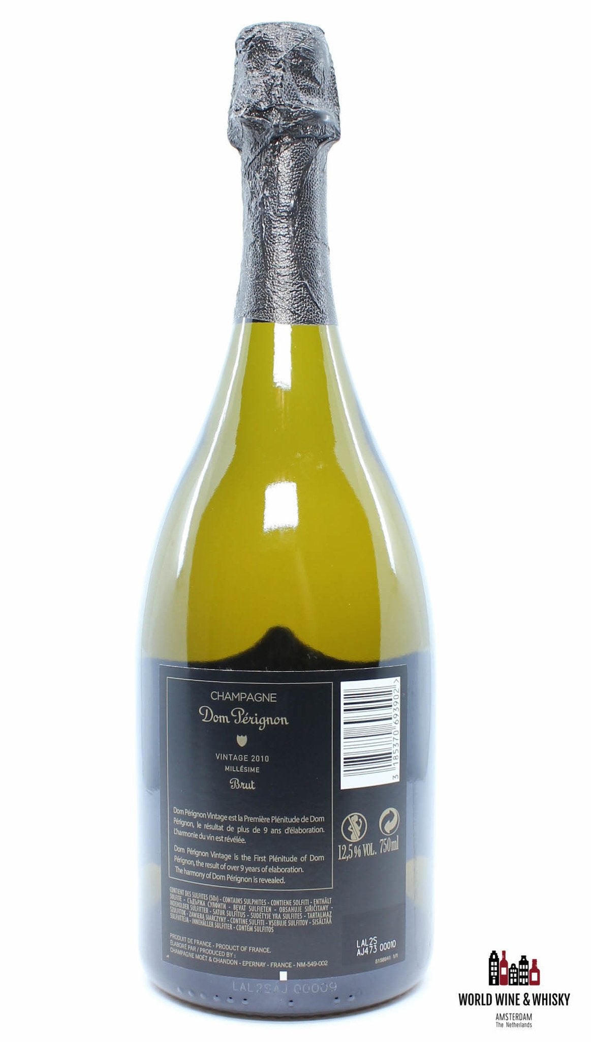 Dom Perignon 2010 Vintage - Luminous - Champagne Brut - WORLD WINE WHISKY 