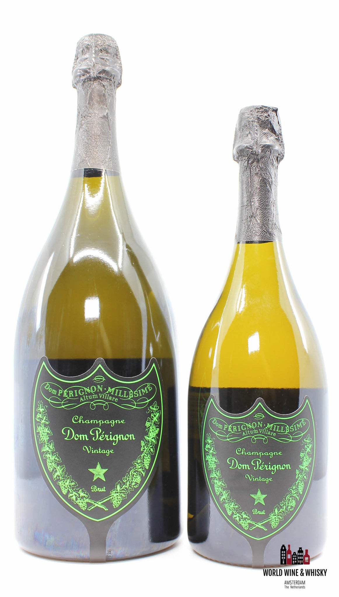 Dom Perignon 2010 Vintage Luminous Champagne - Green lightning