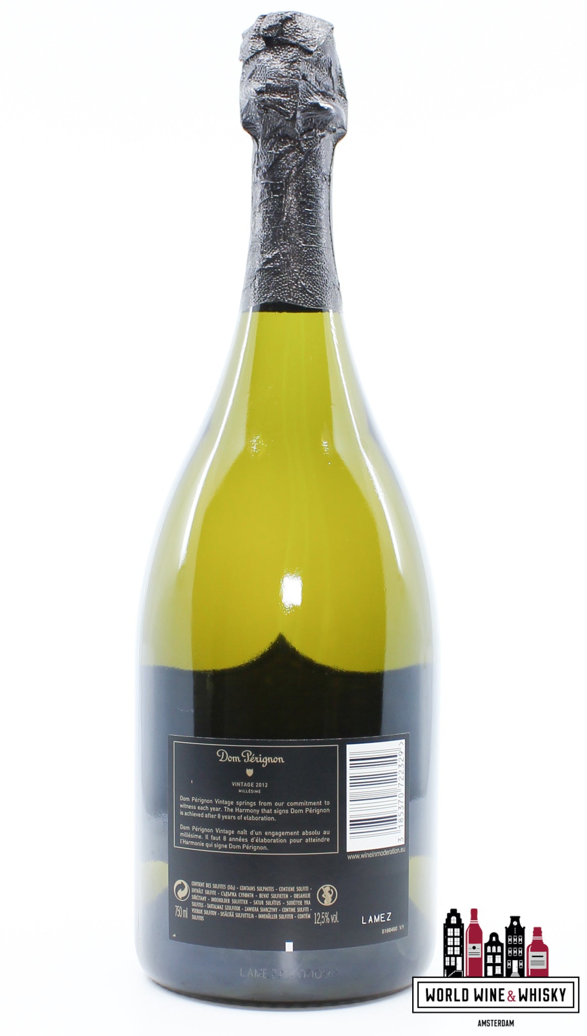 Dom Perignon 2012 Vintage - Champagne Brut - WORLD WINE WHISKY 