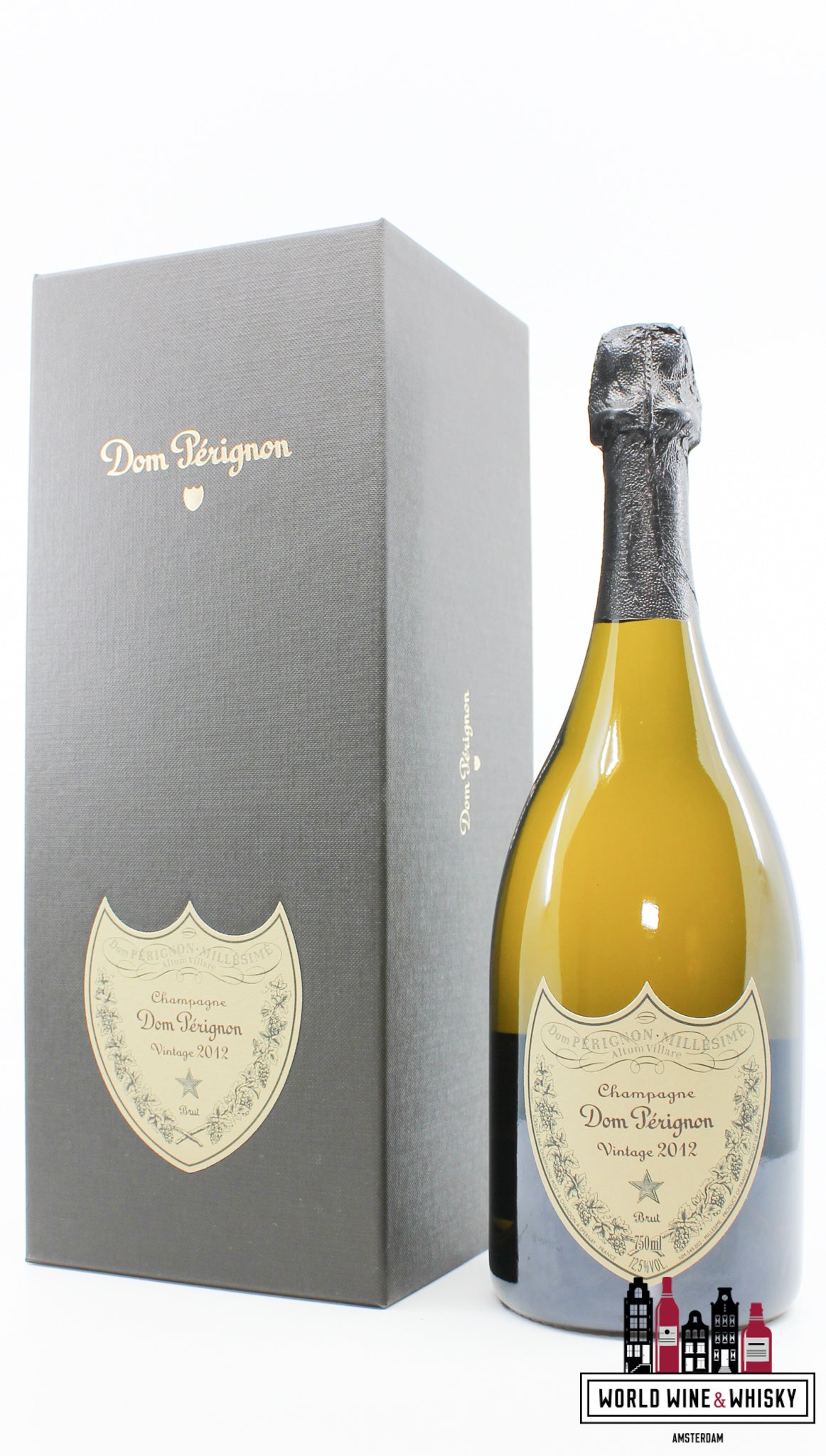 Dom Perignon 2012 Vintage - Champagne Brut (in luxury giftbox) - WORLD WINE WHISKY 