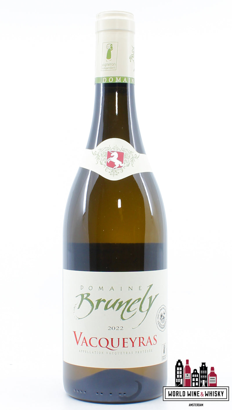Domaine-Brunely Vacqueyras Blanc 2022 - WORLD WINE WHISKY 