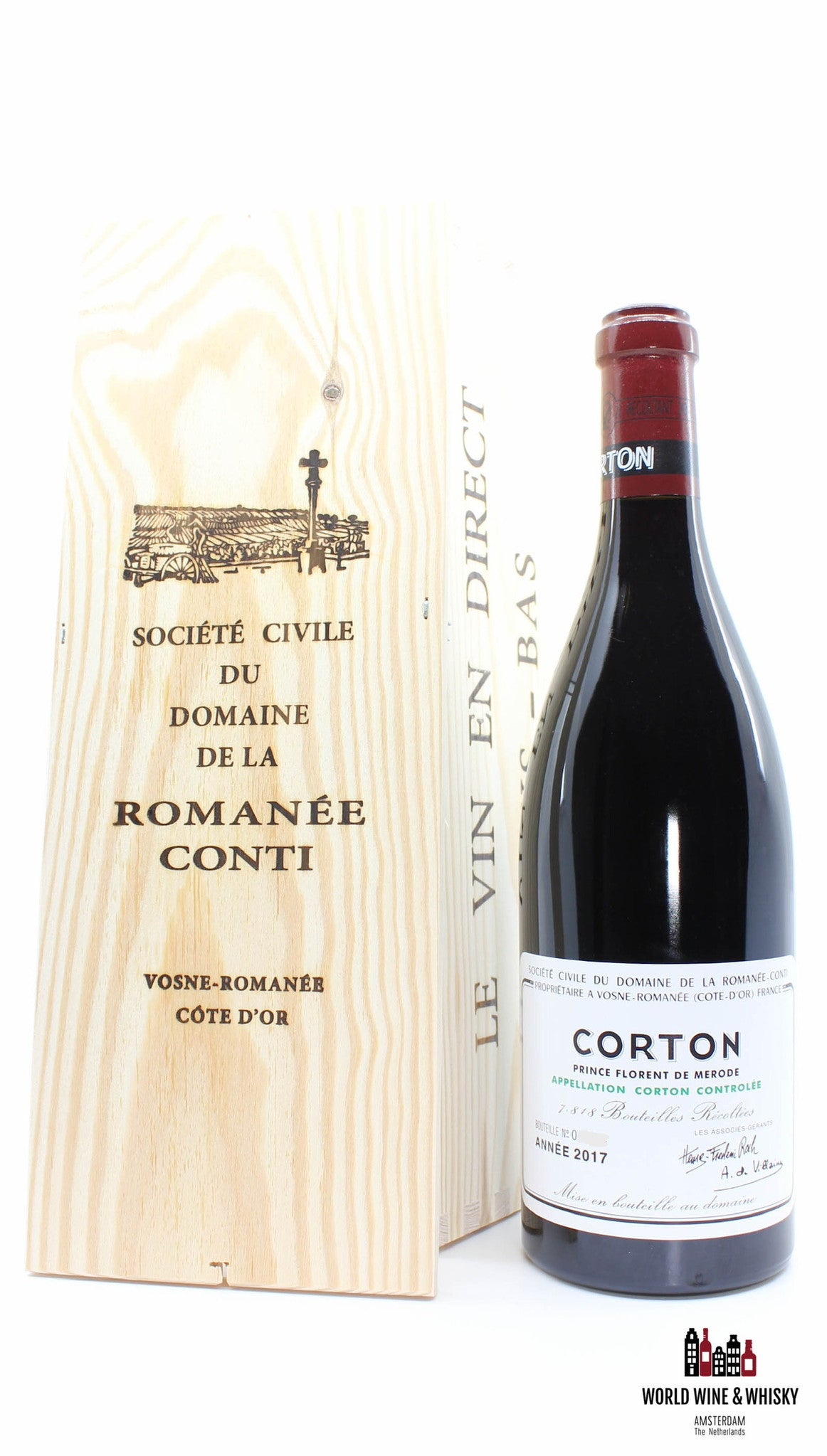 Domaine de la Romanée-Conti (DRC) - Corton 2017 (in OWC) - WORLD WINE WHISKY 