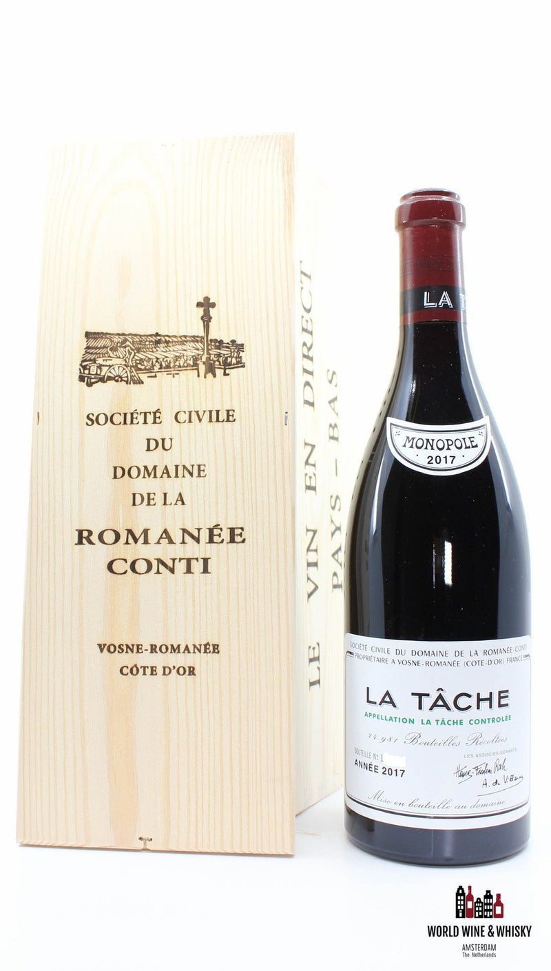 Domaine de la Romanée-Conti (DRC) - La Tâche 2017 (in OWC) - WORLD WINE WHISKY 