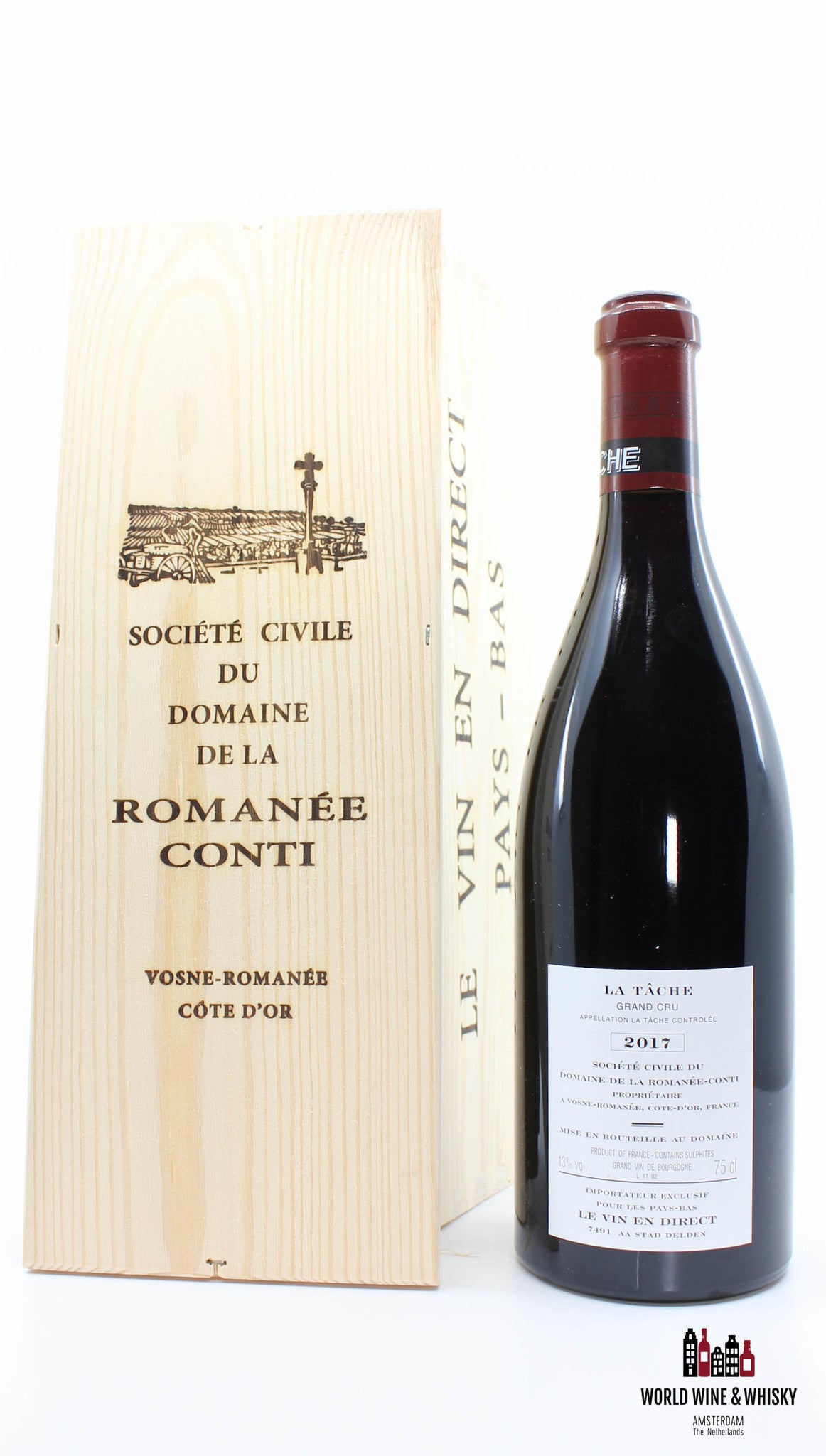 Domaine de la Romanée-Conti (DRC) - La Tâche 2017 (in OWC) - WORLD WINE WHISKY 