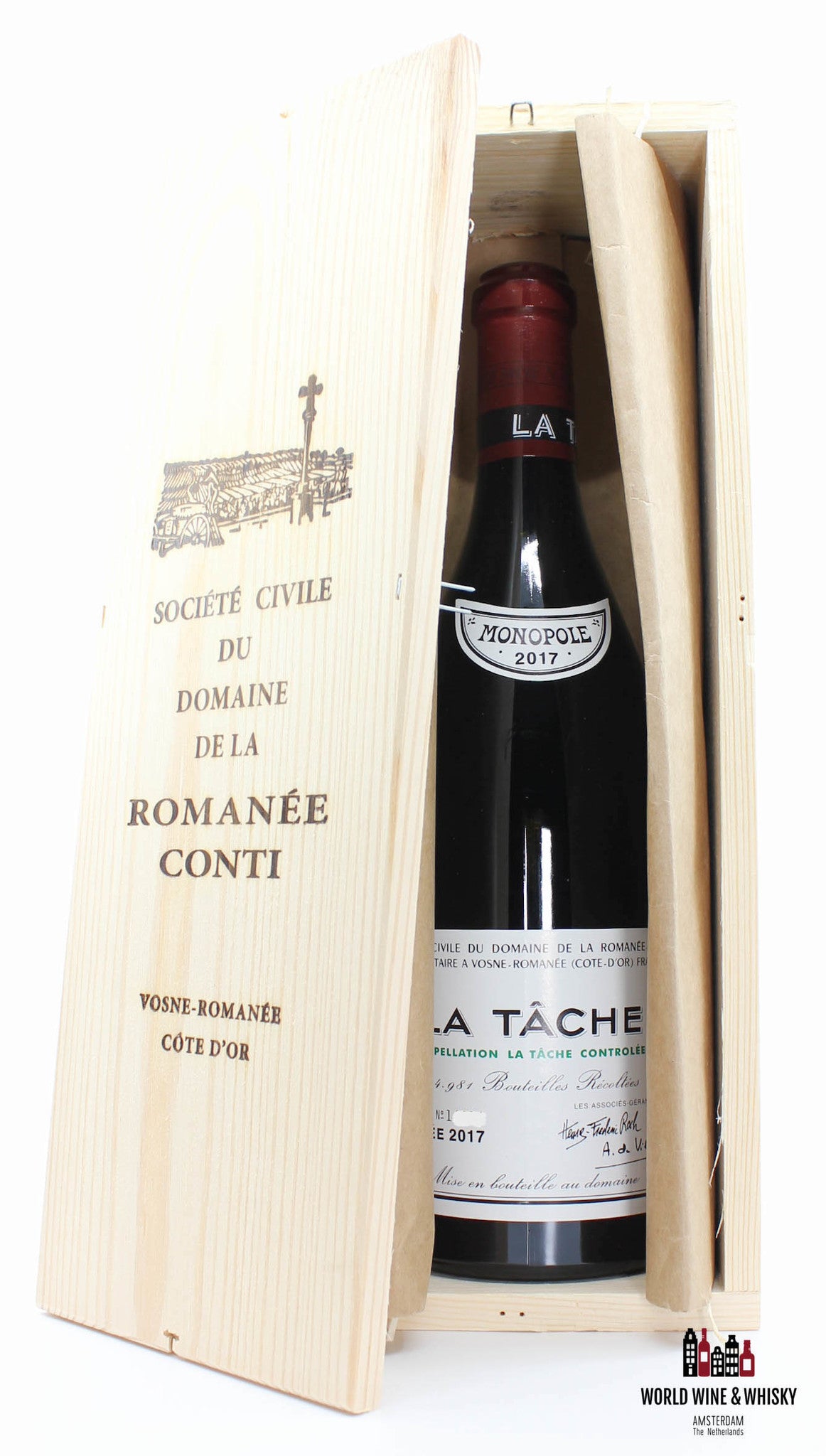 Domaine de la Romanée-Conti (DRC) - La Tâche 2017 (in OWC) - WORLD WINE WHISKY 