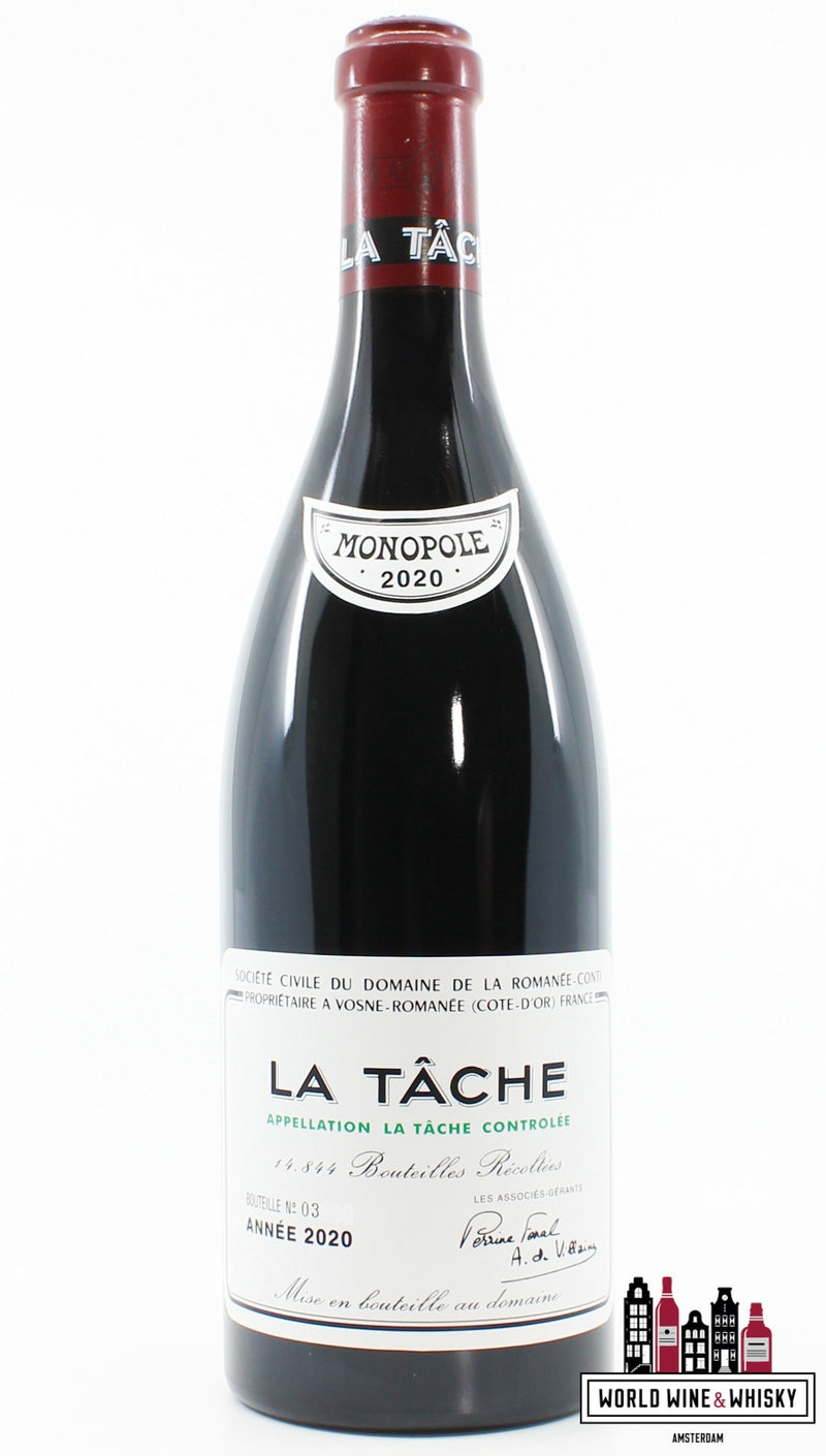 Domaine de la Romanée-Conti (DRC) - La Tâche 2020 - WORLD WINE WHISKY 