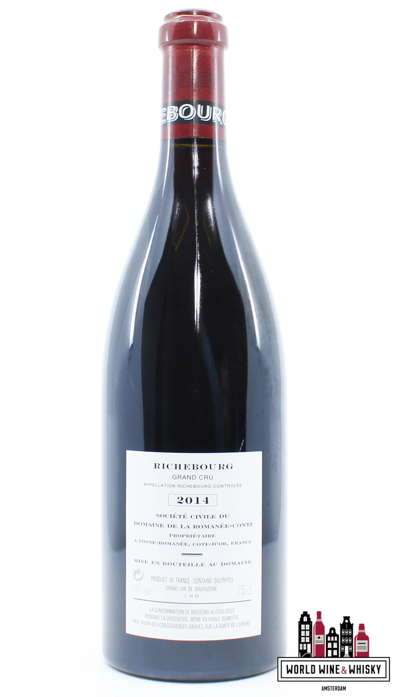 Domaine de la Romanée-Conti (DRC) - Richebourg 2014 - WORLD WINE WHISKY 