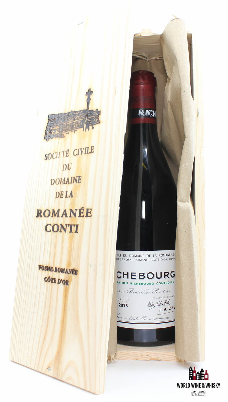 Domaine de la Romanée-Conti (DRC) - Richebourg 2016 (in OWC) - WORLD WINE WHISKY 