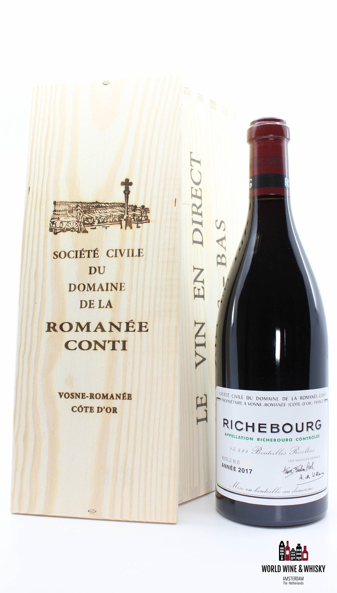 Domaine de la Romanée-Conti (DRC) - Richebourg 2017 (in OWC) - WORLD WINE WHISKY 