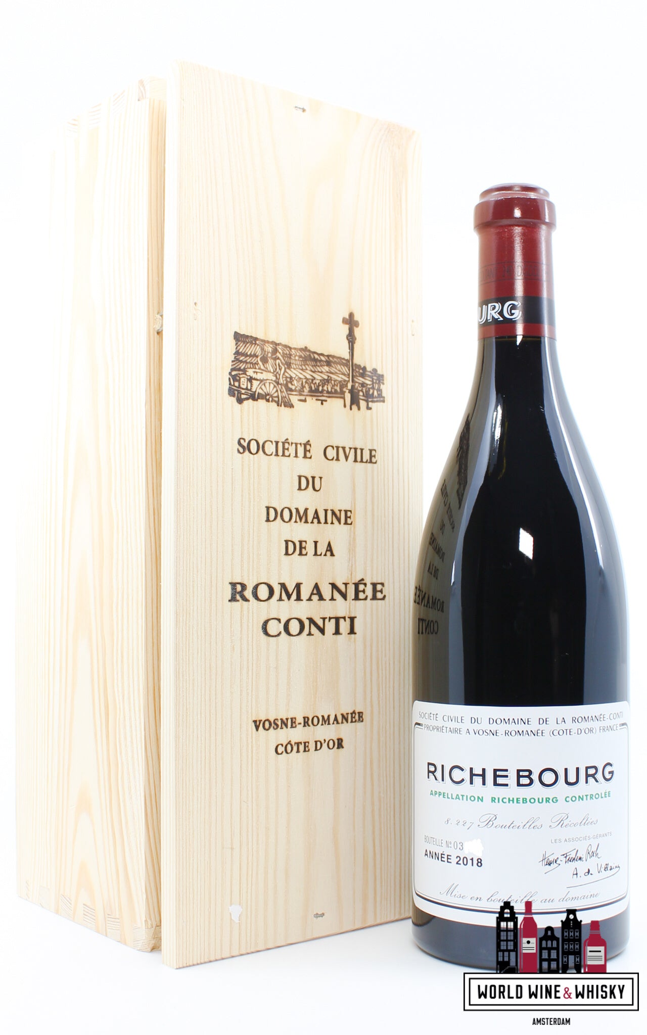 Domaine de la Romanée-Conti (DRC) - Richebourg 2018 (in OWC) - WORLD WINE WHISKY 