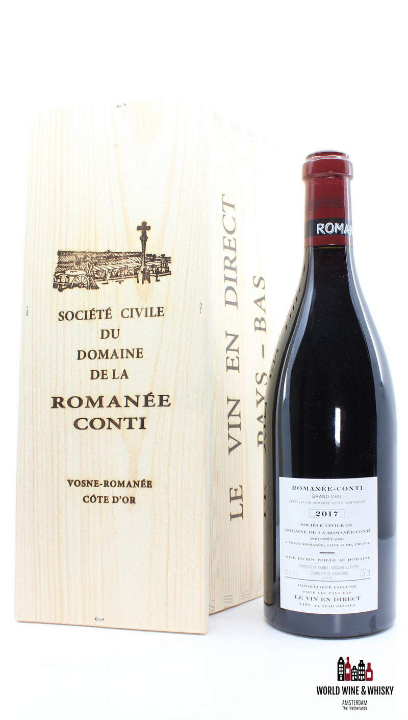 Domaine de la Romanée-Conti (DRC) - Romanée-Conti 2017 (in OWC) - WORLD WINE WHISKY 