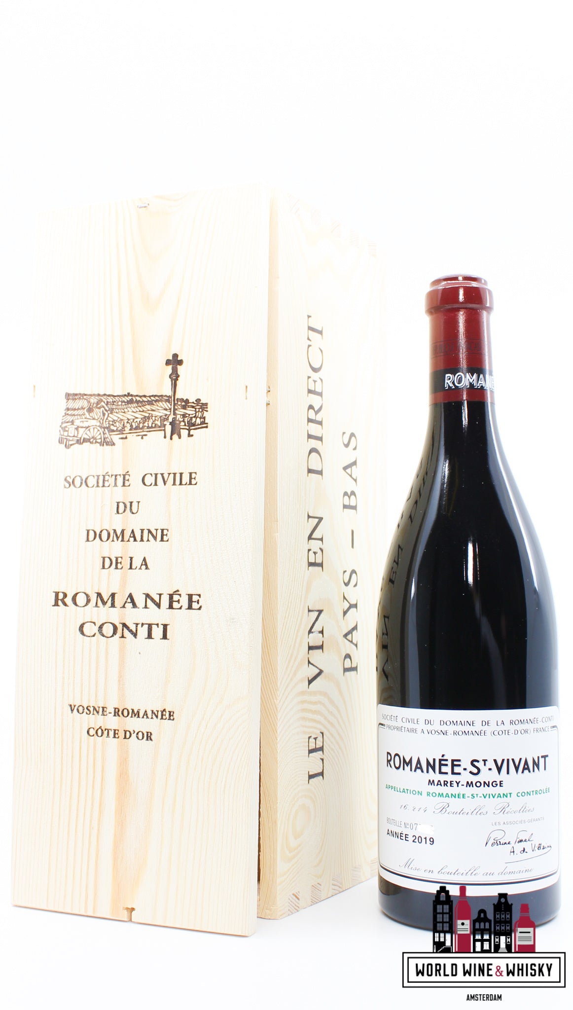 Domaine de la Romanée-Conti (DRC) - Romanee Saint Vivant 2019 (in OWC) - WORLD WINE WHISKY 