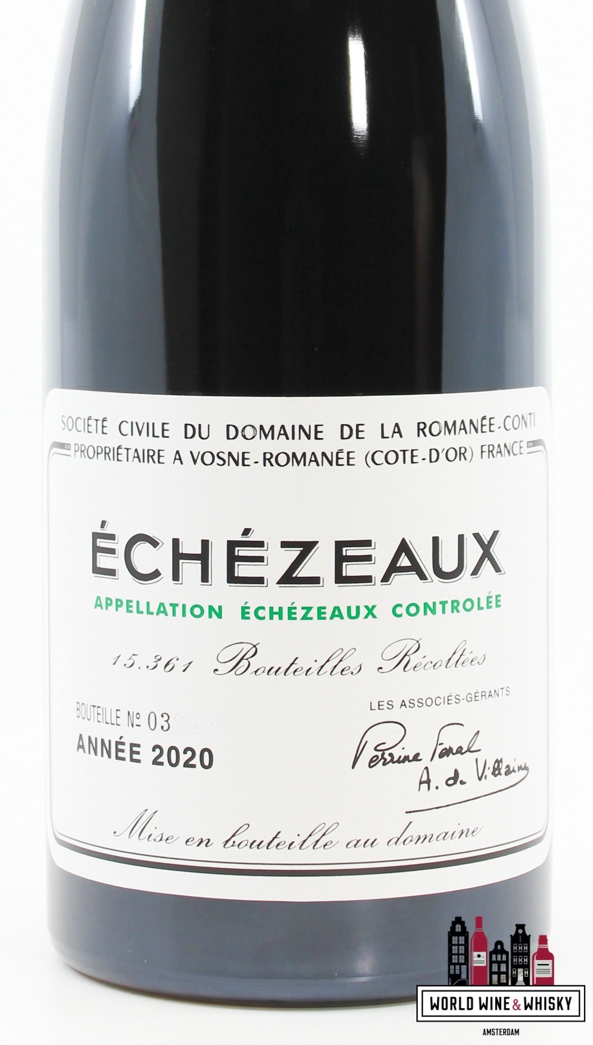 Domaine de la Romanée-Conti (DRC) - Échézeaux 2020 - WORLD WINE WHISKY 