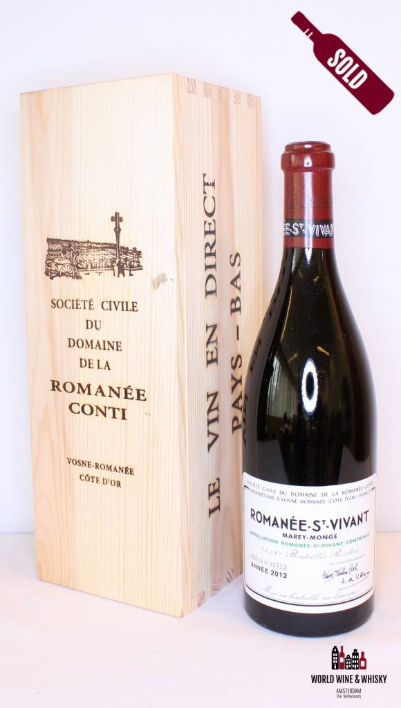 Domaine de la Romanée Conti Romanee-St-Vivant 2012 - DRC (in OWC) - WORLD WINE WHISKY 