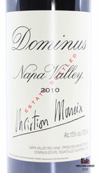 Dominus Estate 2010 - Napa Valley - Christian Moueix - 100 Parker Points - WORLD WINE WHISKY 