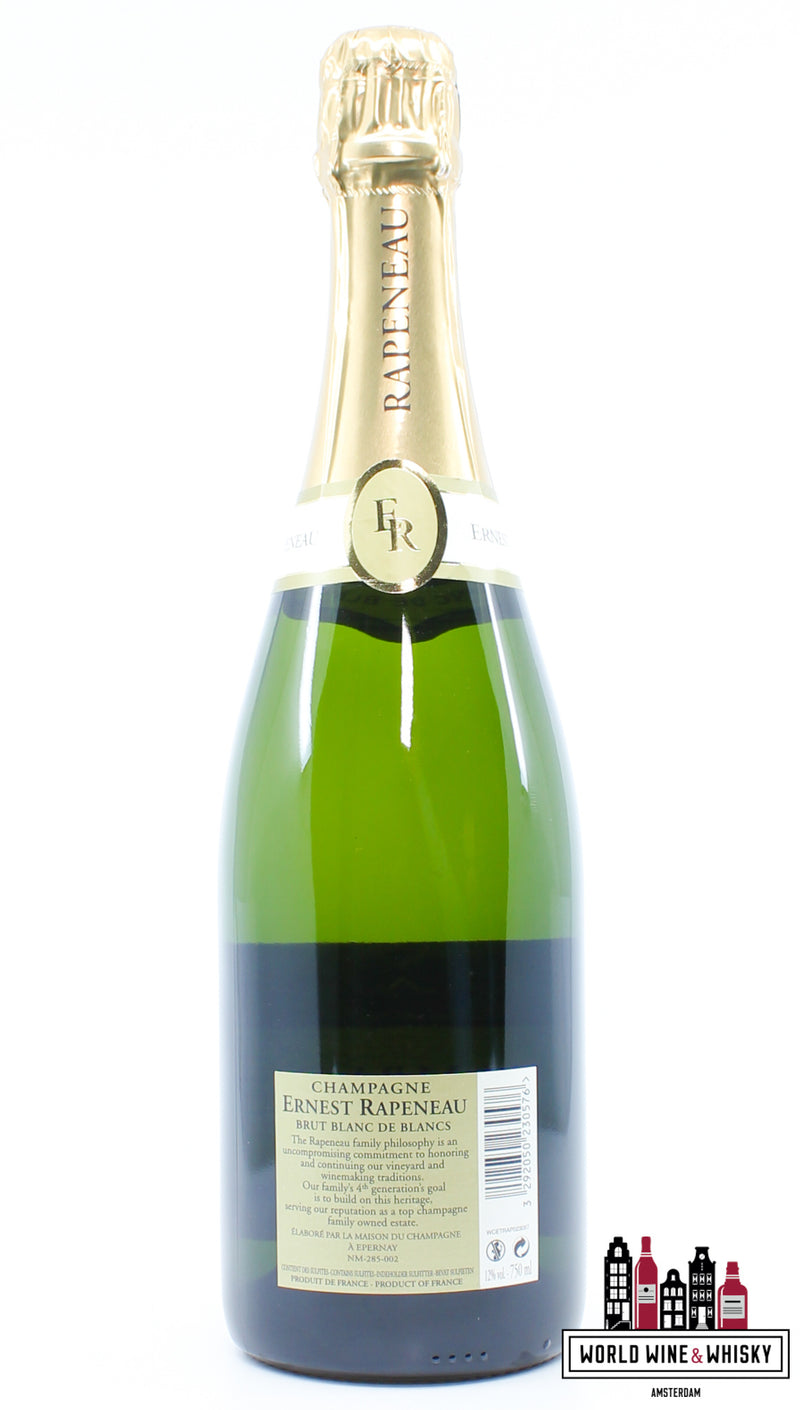Ernest Rapeneau - Blanc de Blancs - Champagne Brut 12% - WORLD WINE WHISKY 