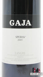 Gaja Sperss Langhe - Barolo 2005 - WORLD WINE WHISKY 