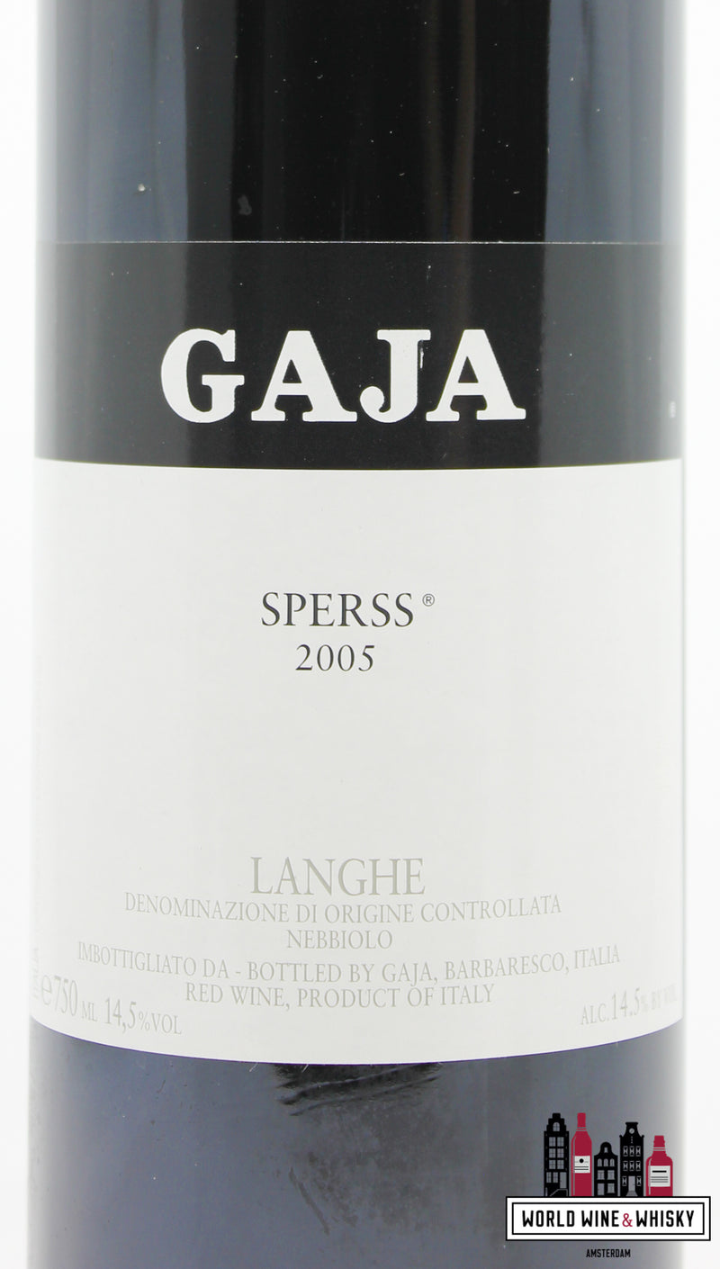 Gaja Sperss Langhe - Barolo 2005 - WORLD WINE WHISKY 