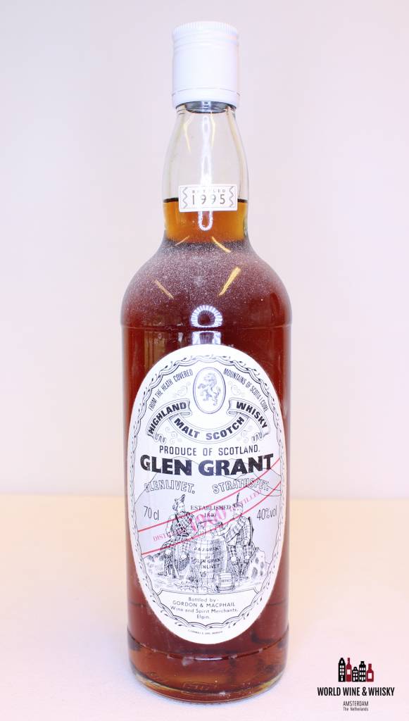 Glen Grant 35 Years Old 1960 1995 Licensed Bottling - Gordon & MacPhail 40% - WORLD WINE WHISKY 