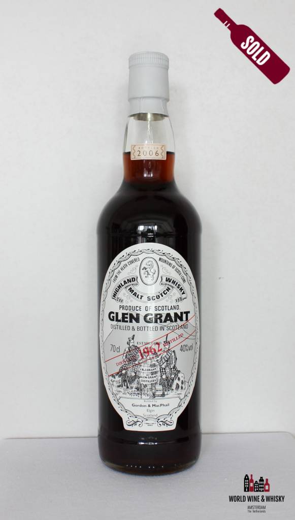 Glen Grant 44 Years Old 1962 2006 40% - WORLD WINE WHISKY 