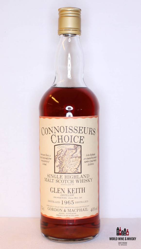 Glen Keith 1965 Connoisseurs Choice - Gordon & MacPhail 40% (750 ml) - WORLD WINE WHISKY 