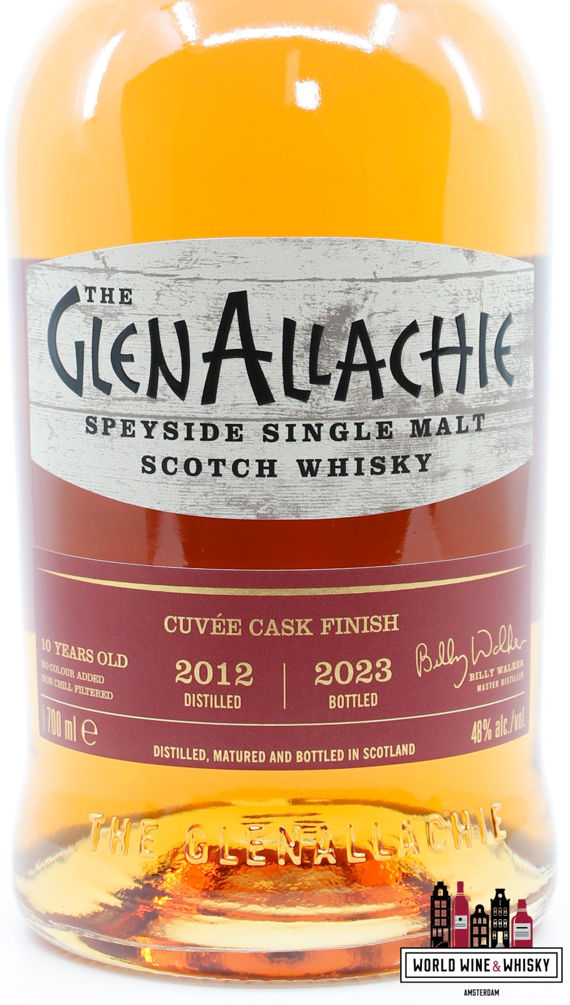 Glenallachie 10 Years Old 2012 2023 - Wine Series - Cuvée Cask Finish 48% - WORLD WINE WHISKY 
