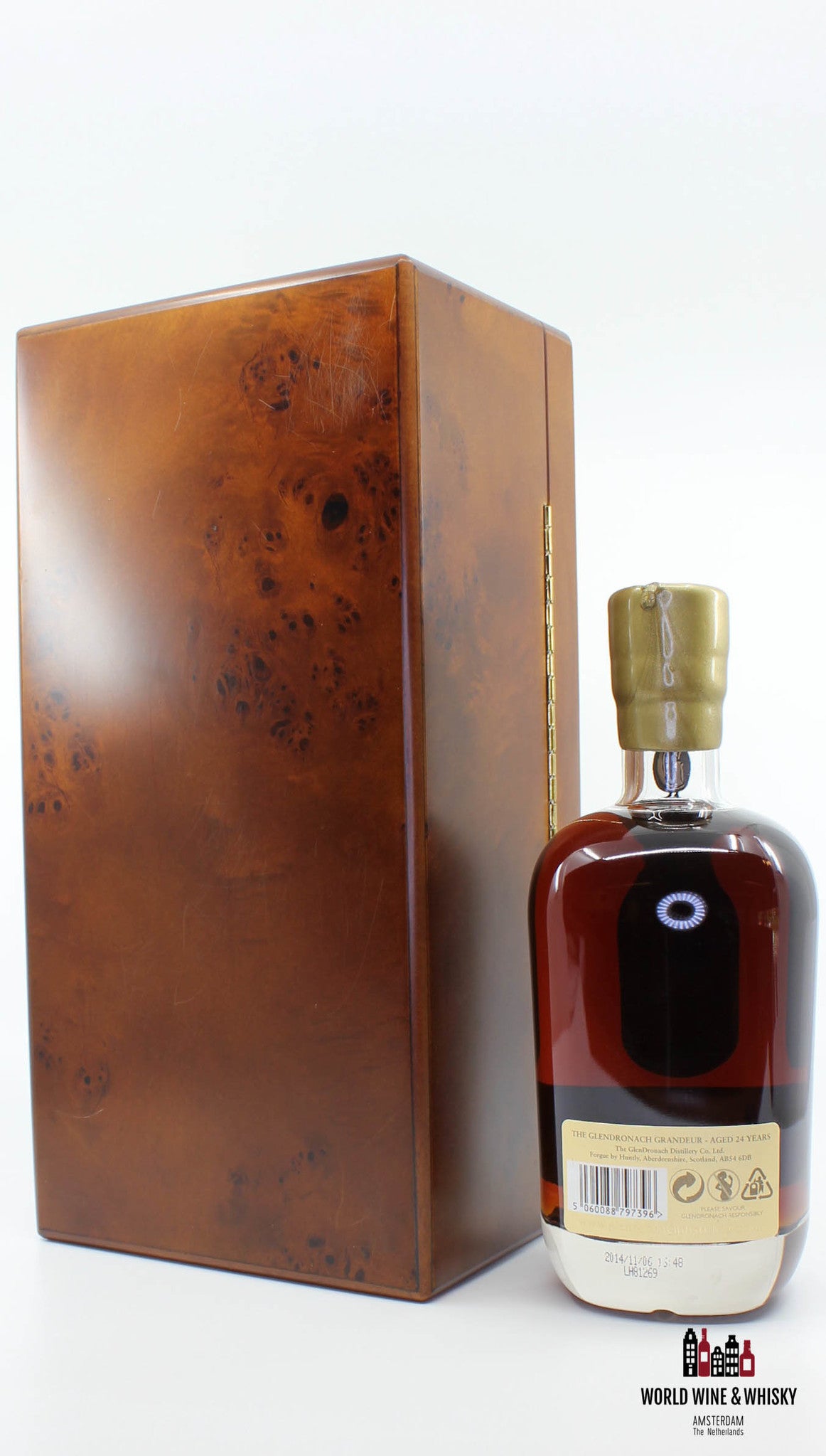 Glendronach 24 Years Old 1990 2014 Grandeur Batch 006 48.9% - WORLD WINE WHISKY 