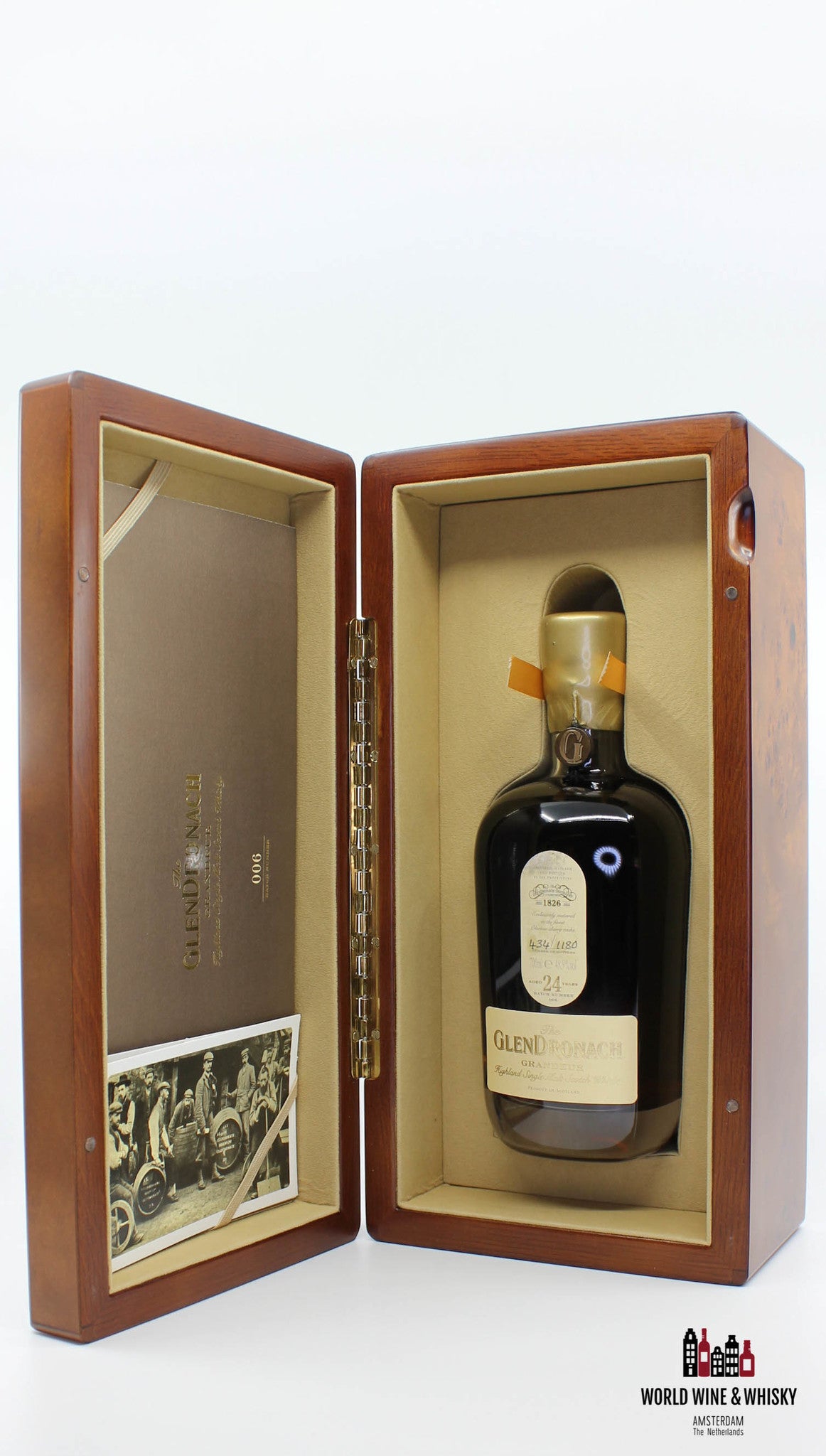 Glendronach 24 Years Old 1990 2014 Grandeur Batch 006 48.9% - WORLD WINE WHISKY 