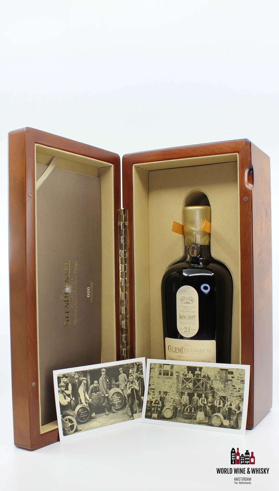 Glendronach 24 Years Old 1990 2014 Grandeur Batch 006 48.9% - WORLD WINE WHISKY 