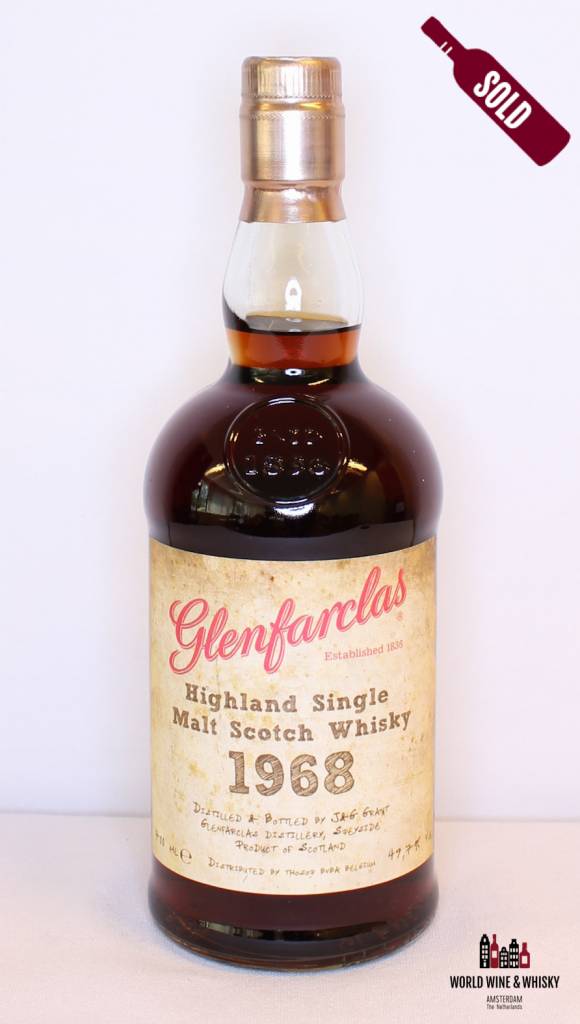 Glenfarclas 41 Years Old 1968 2010 Handwritten label 49.7% - WORLD WINE WHISKY 