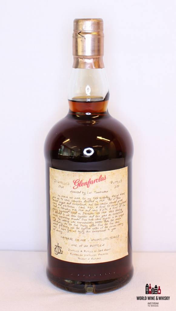 Glenfarclas 41 Years Old 1968 2010 Handwritten label 49.7% - WORLD WINE WHISKY 