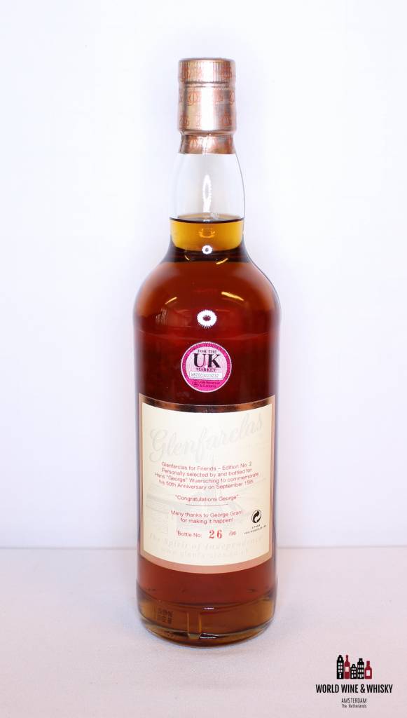 Glenfarclas 50 Years Old 1956 2006 Cask 1779 For Friends Edition No. 2 50% - WORLD WINE WHISKY 