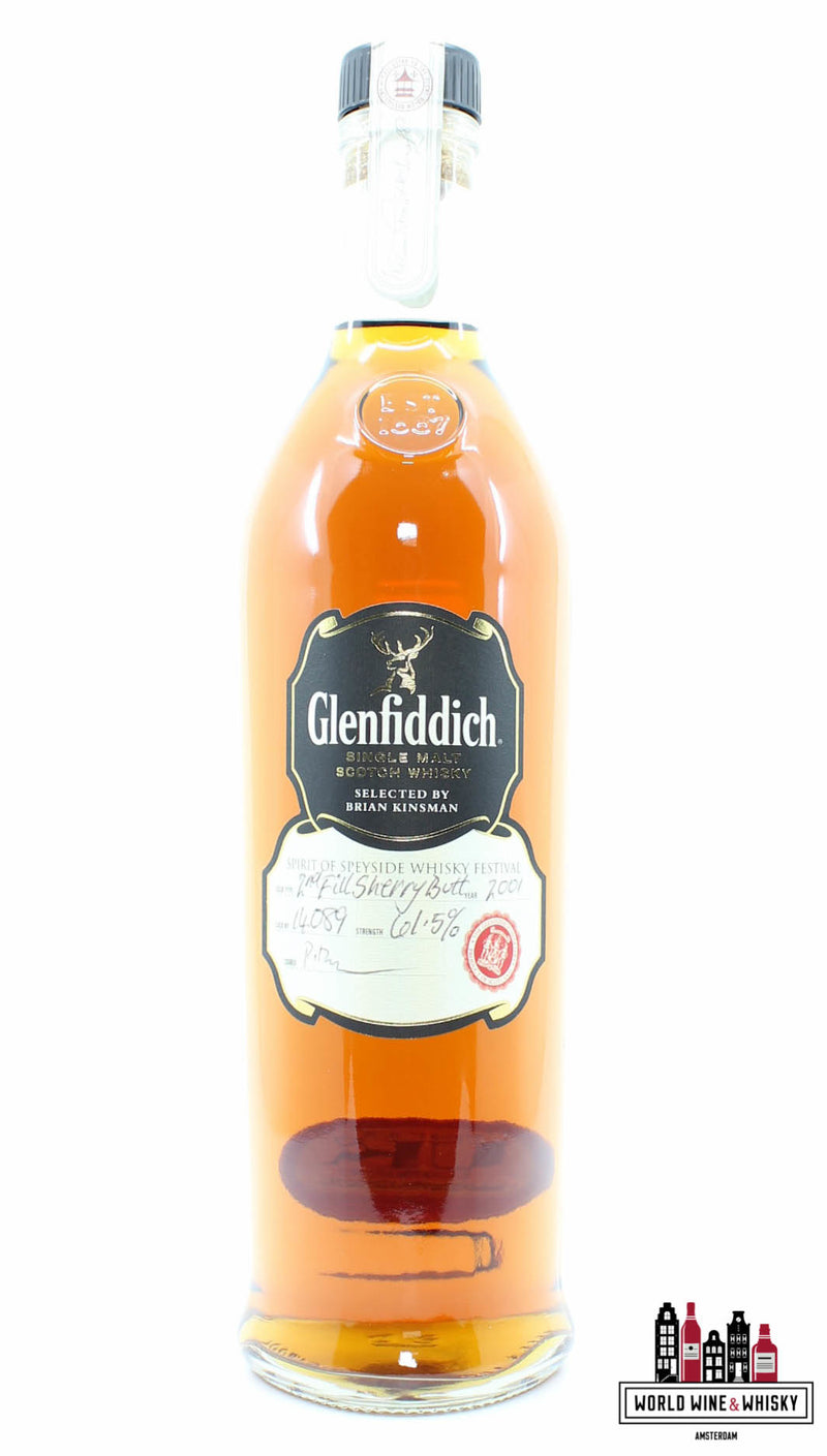 Glenfiddich 2001 2016 - Spirit of Speyside Whisky Festival - Cask 14089 61.5% (1 of 620) - WORLD WINE WHISKY 