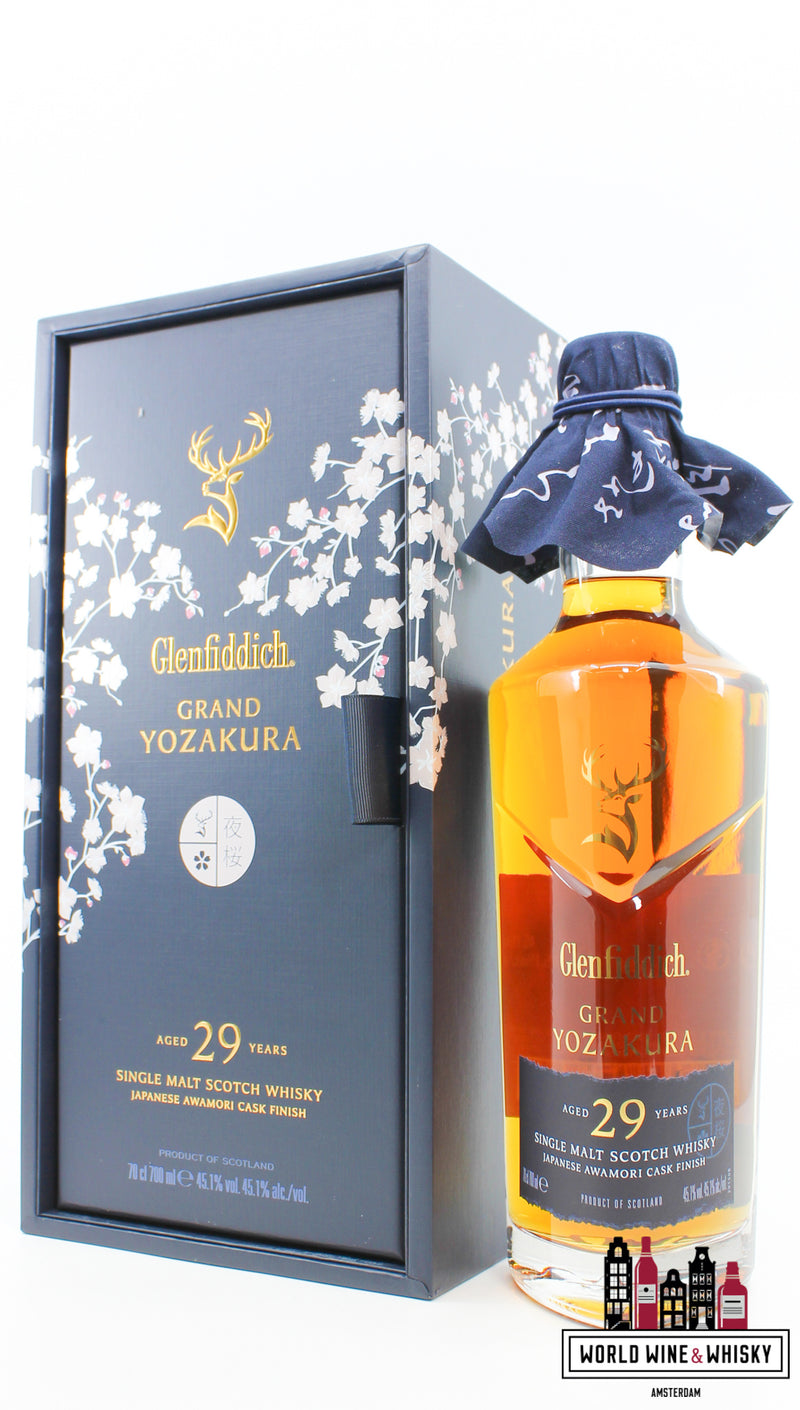Glenfiddich 29 Years Old 2022 - Grand-Yozakura 45.1% - WORLD WINE WHISKY 