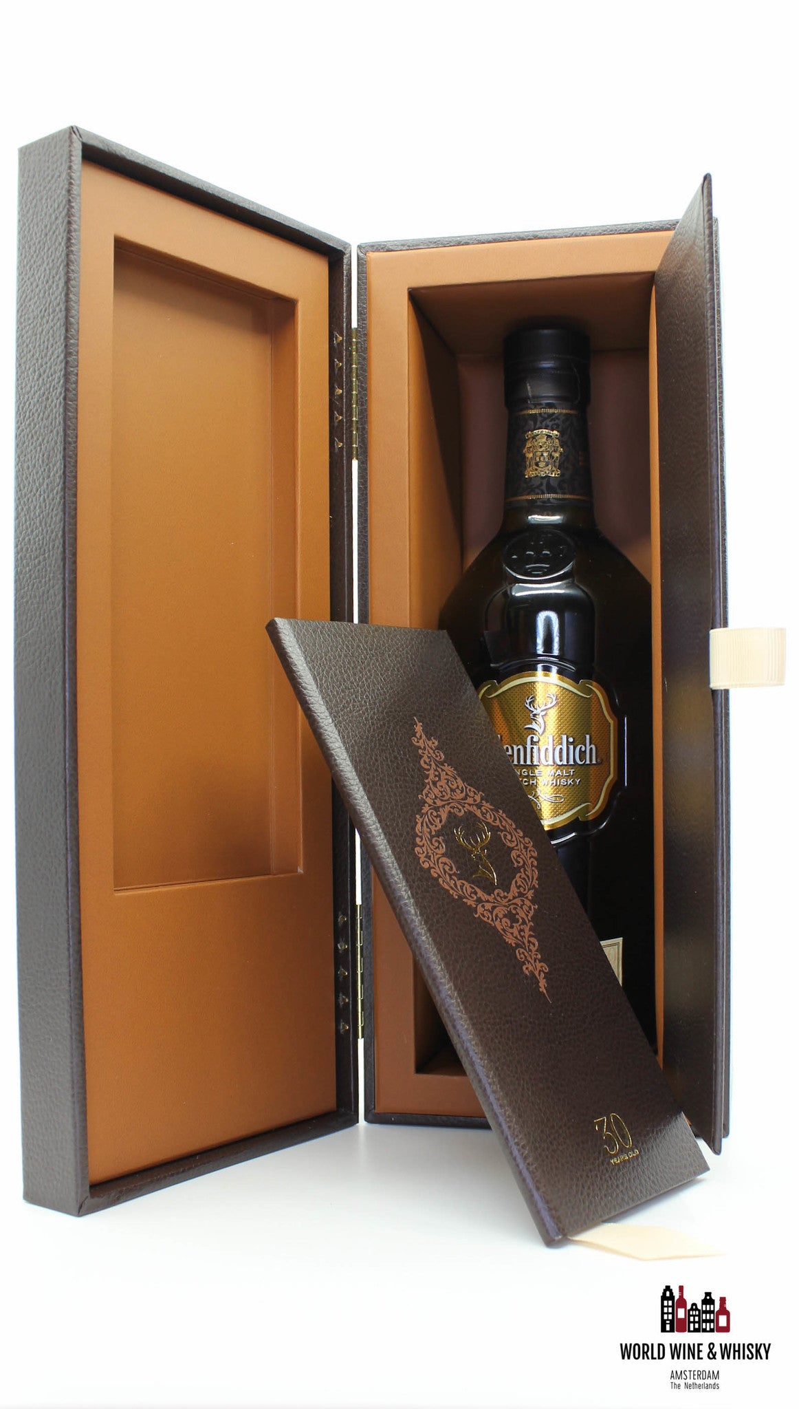 Glenfiddich 30 Years Old - Cask Selection 00045 43% (in luxury case) - WORLD WINE WHISKY 