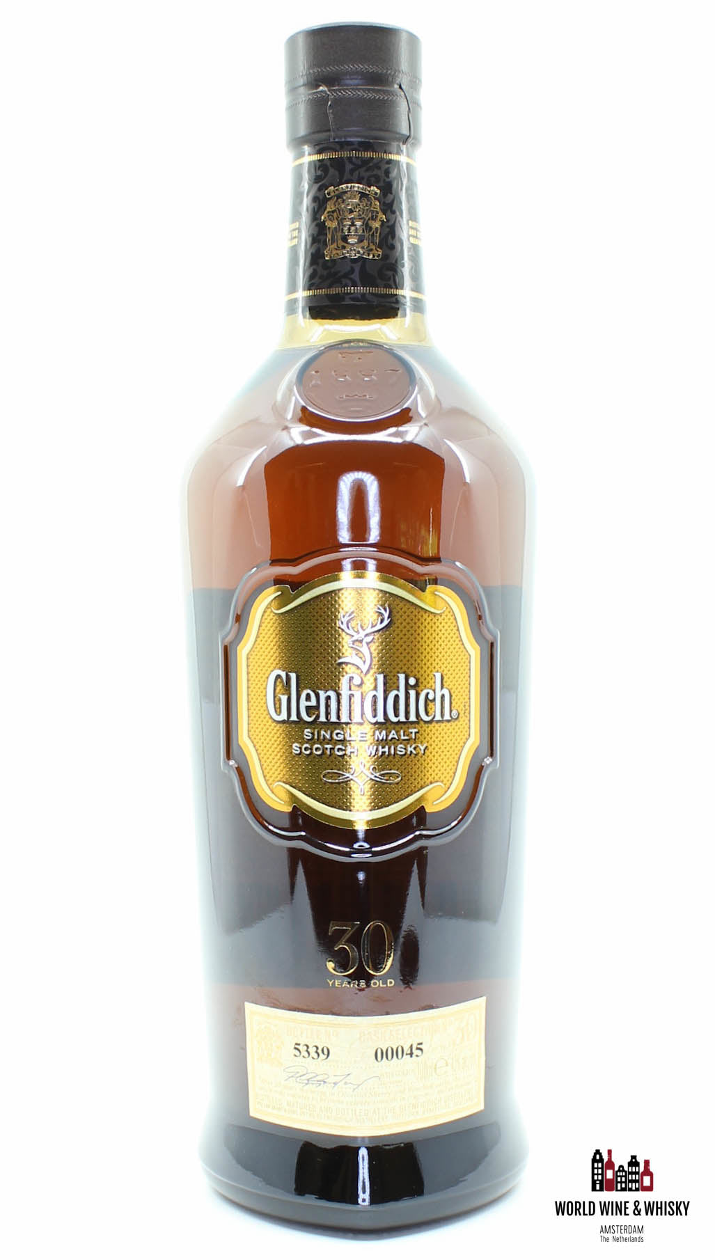 Glenfiddich 30 Years Old - Cask Selection 00045 43% (in luxury case) - WORLD WINE WHISKY 