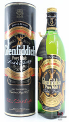 Glenfiddich 8 Years Old Pure Malt 43% 750ml (bottled in the 70/80s) - WORLD WINE WHISKY 