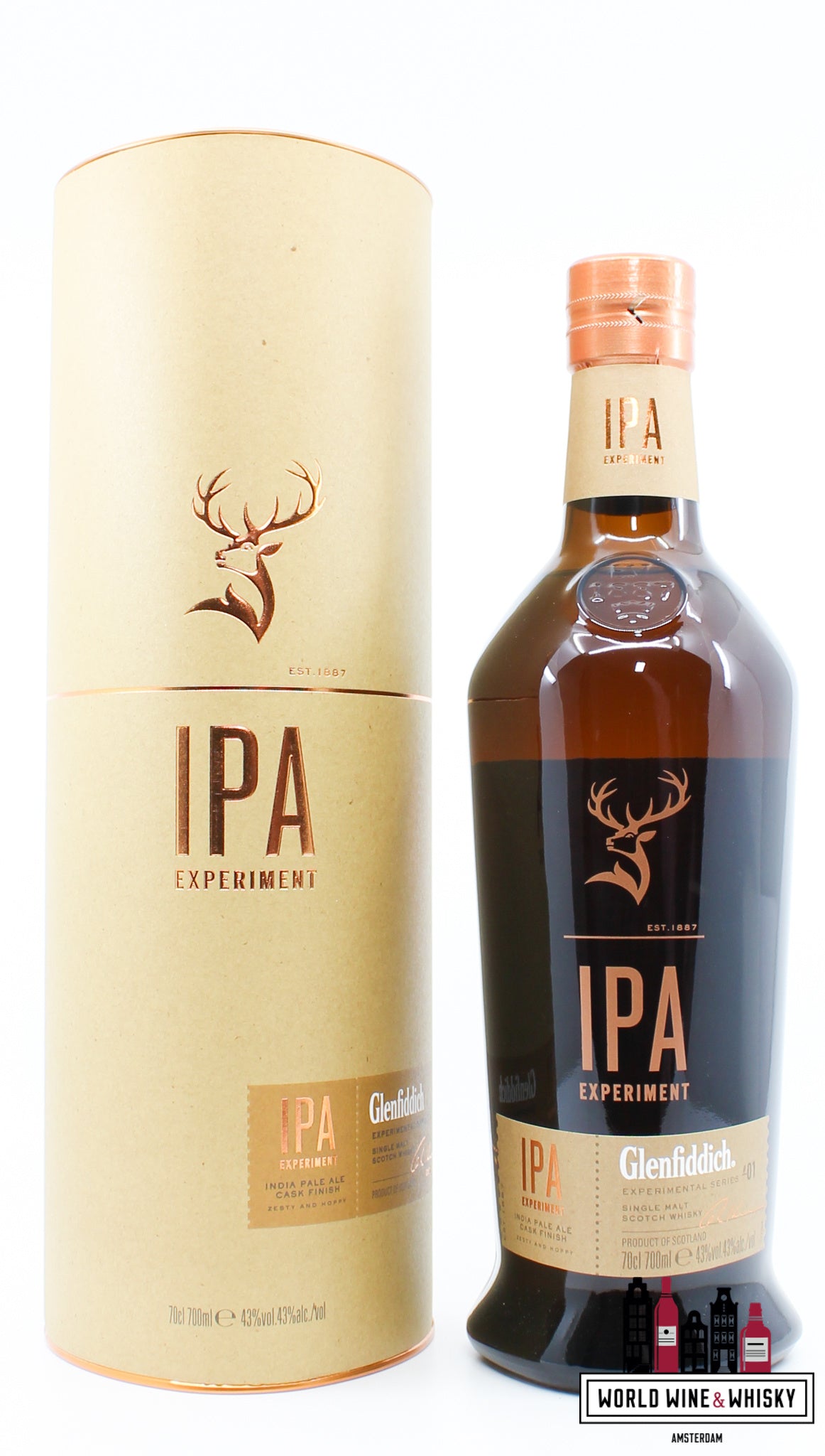 Glenfiddich IPA Experiment - Experimental Series #01 43% - WORLD WINE WHISKY 