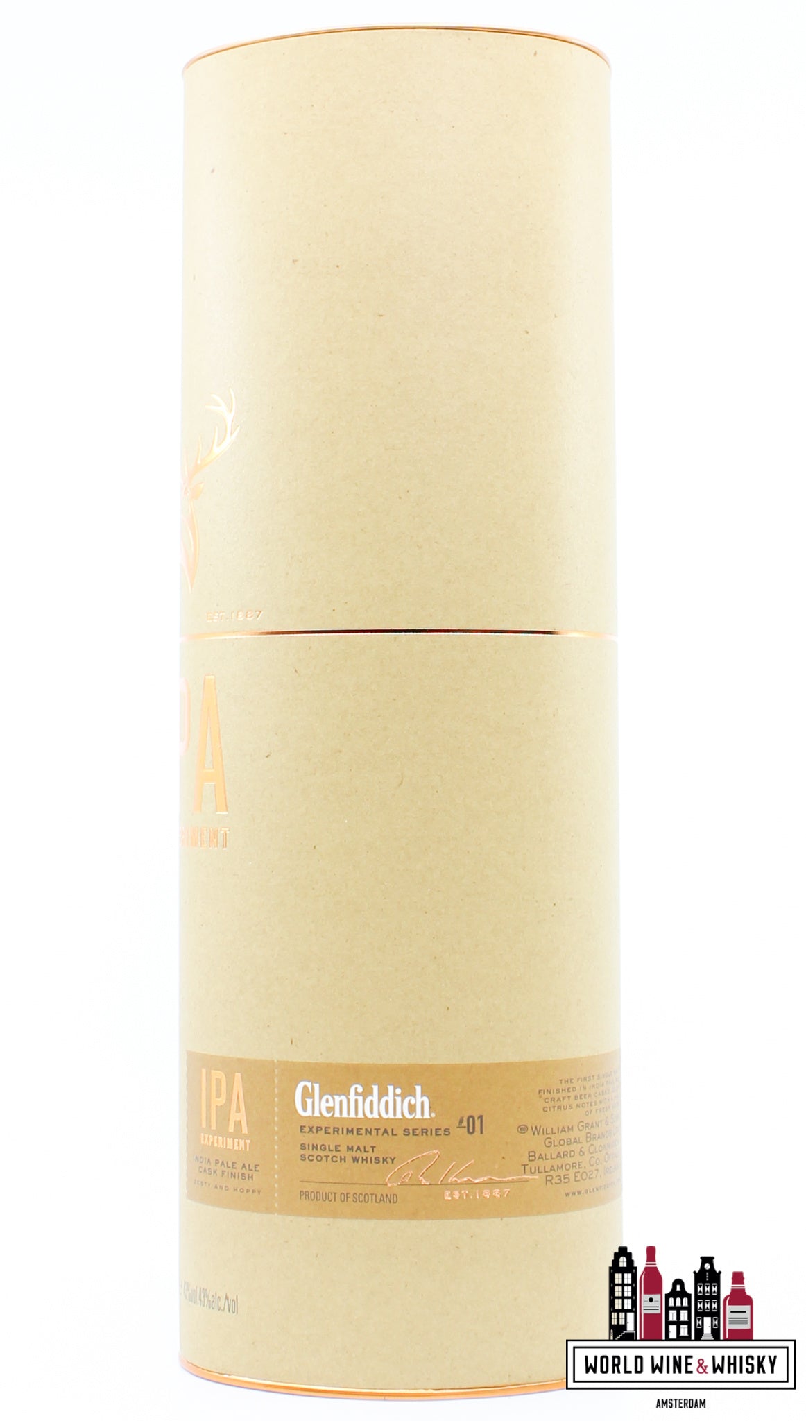 Glenfiddich IPA Experiment - Experimental Series #01 43% - WORLD WINE WHISKY 