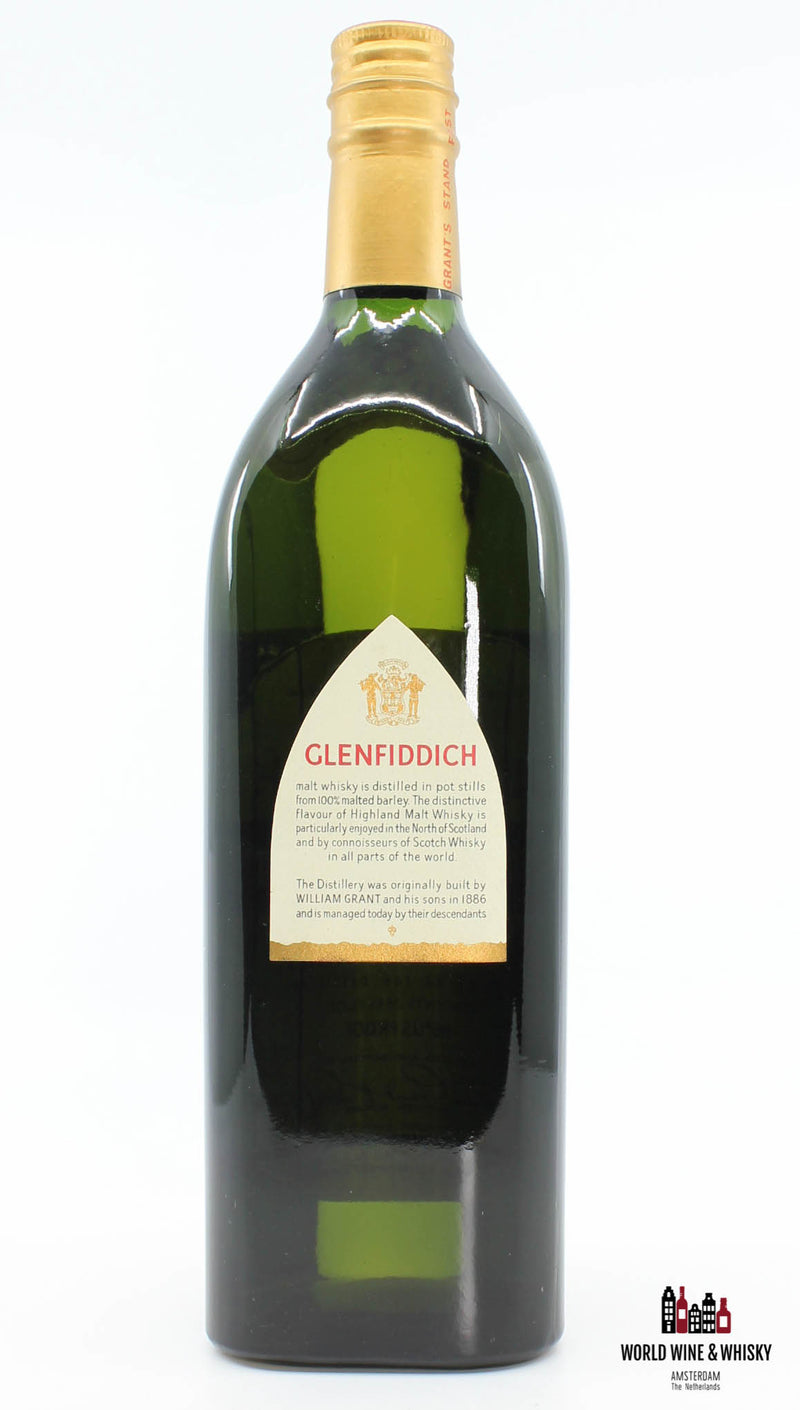 Glenfiddich Straight Malt 8 Years Old - Bottled in 1960 - 86 U.S. Proof (8 YO label in neck) - WORLD WINE WHISKY 
