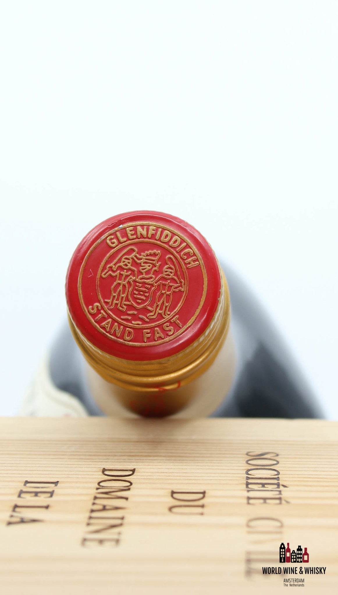 Glenfiddich Straight Malt 8 Years Old - Bottled in 1960 - 86 U.S. Proof (8 YO label in neck) - WORLD WINE WHISKY 