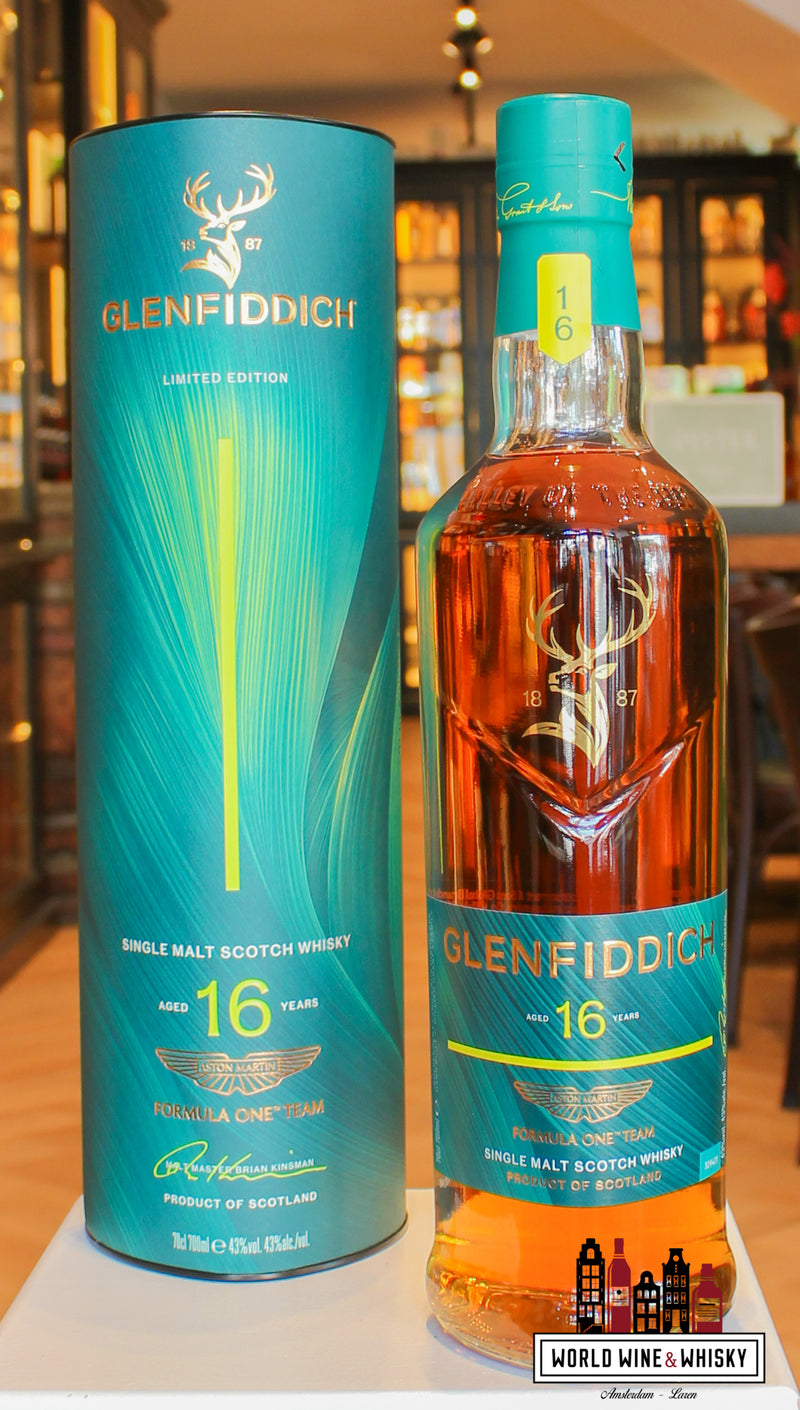 Glenfiddich 16 Years Old 2026 - Aston Martin Formula One Team whisky 1 