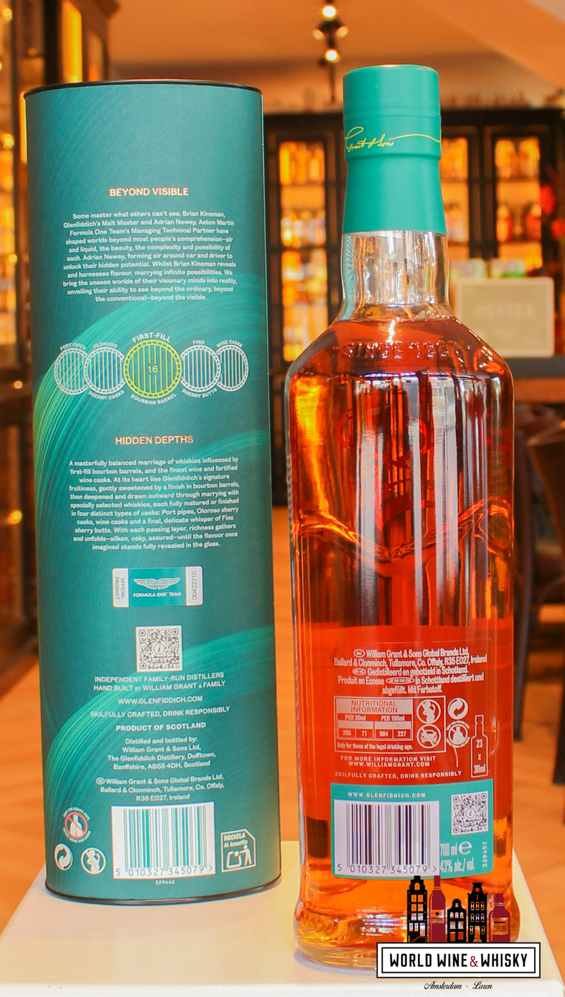 Glenfiddich 16 Years Old 2026 - Aston Martin Formula One Team whisky 2 